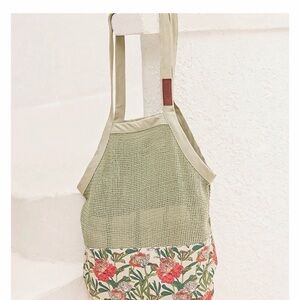 Sand Cloud Floral Net Market Bag. Brand New
